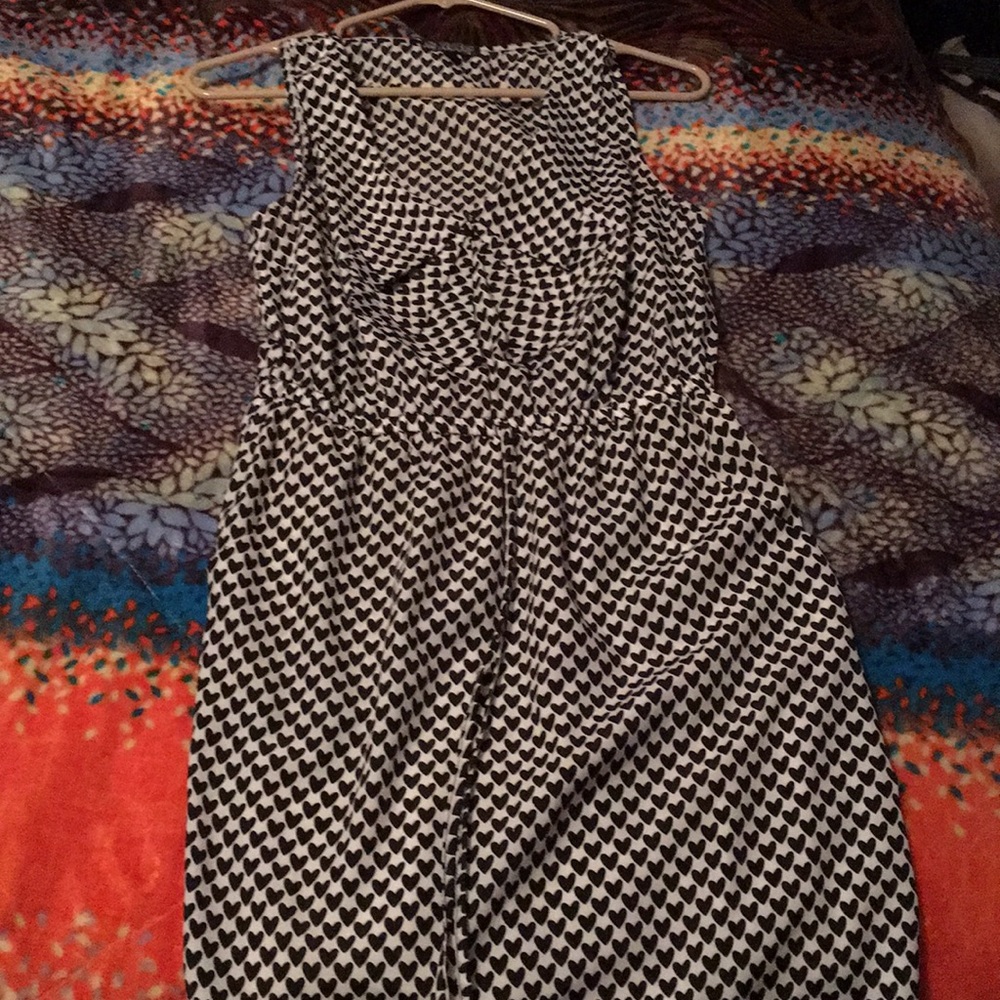 Heart patterned dress